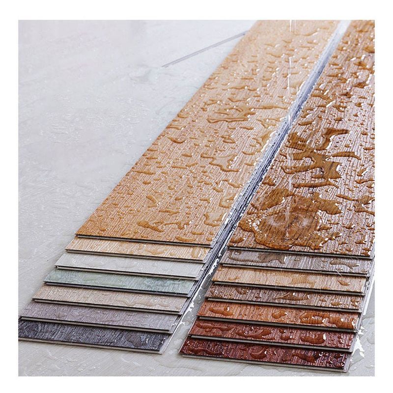 Lớp phủ UV Click Lock SPC Vinyl Flooring Spc Vinyl Tile 5mm Aging Resistance