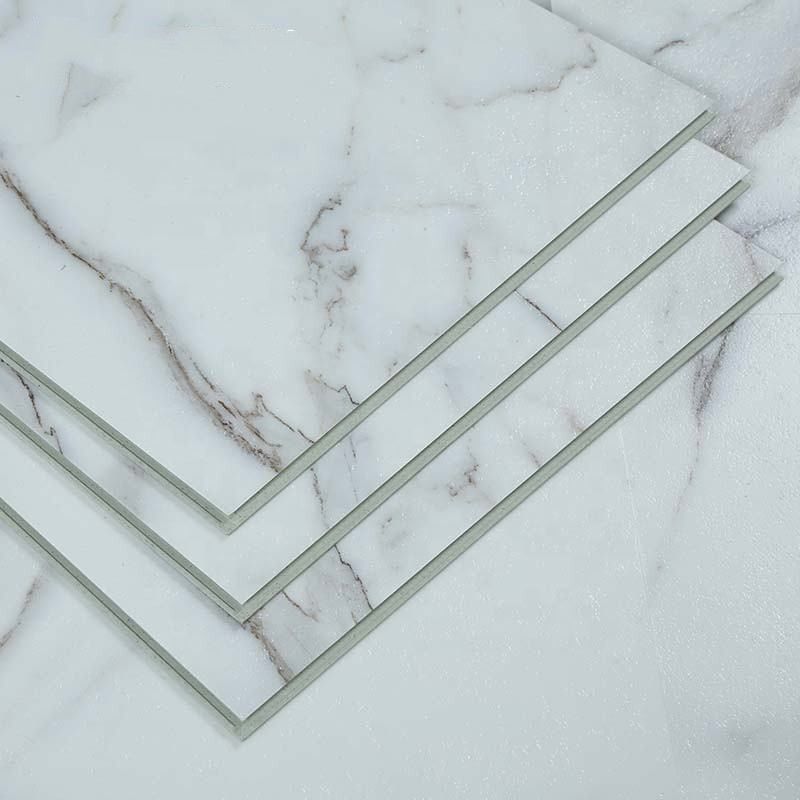 FSC 4.0mm Marble Look Sàn Spc Sàn Vinyl chống thấm thương mại Spc