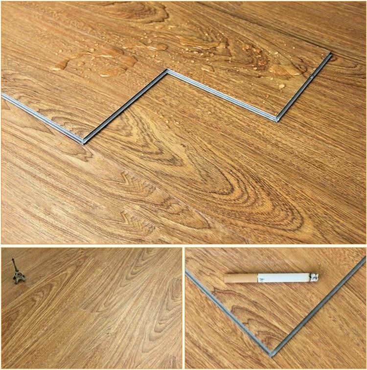 Ván sàn Vinyl SPC phủ Uv 5mm 6mm 8mm Spc Core Vinyl Plank