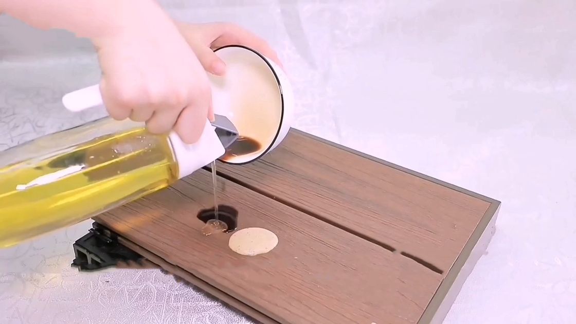 Sàn hiên bằng tre chống tia cực tím Sàn Wpc Ngoại thất 11mm 22mm Chống cháy