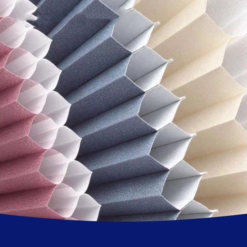 Mành rèm không dây bằng giấy gấp mở thấp hơn Mành xếp nếp tạm thời