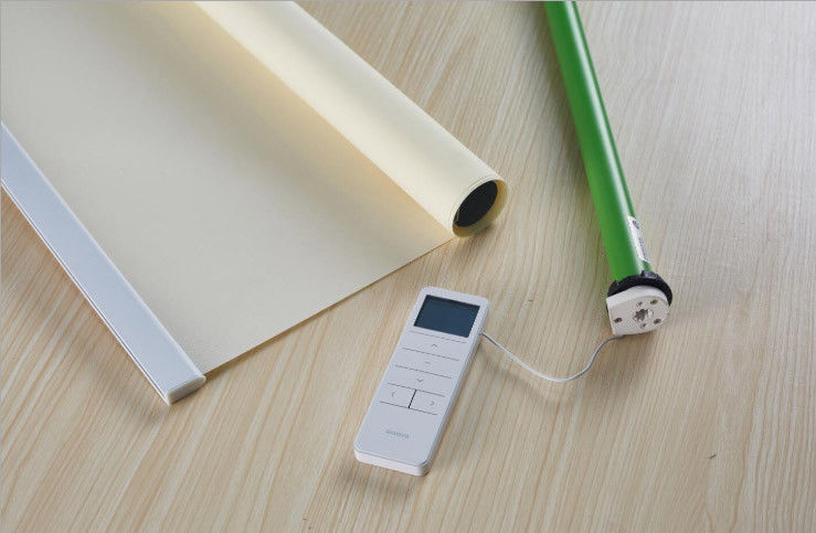 CE An toàn cho trẻ em Rèm không dây Rèm có động cơ Zebra ngang Roller Shade