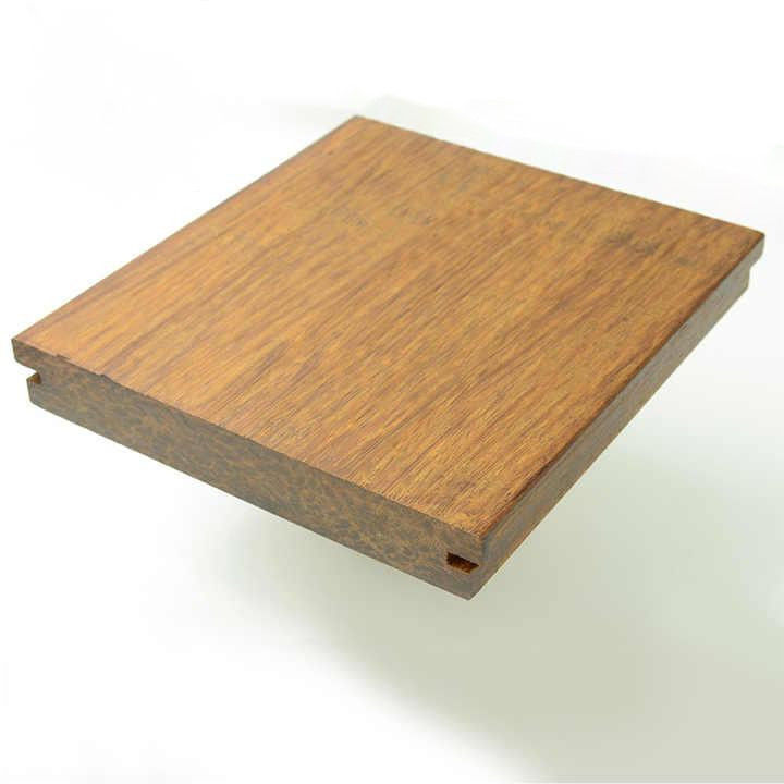 2.2m 2.4m 3.6m Bamboo gỗ sàn Laminated theo chiều dọc với đúc 2 khe nẻ bên