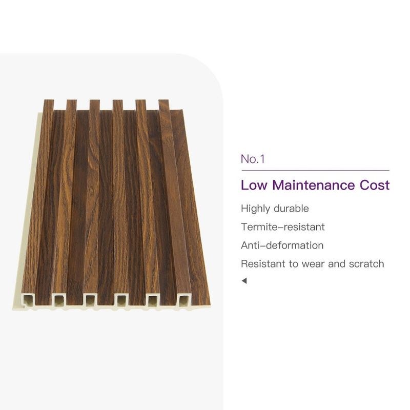 Khách sạn Căn hộ WPC Đồ gỗ trang trí nội thất Bức tường lớn Bức tường trang trí WPC