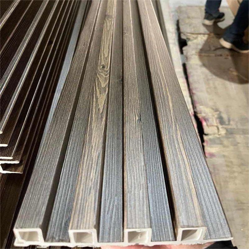 Bảng tường WPC đầy màu sắc Thiết kế tường nội thất Dễ lắp đặt chống trầy xước Bức tường WPC