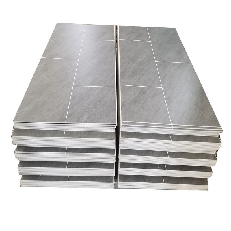 Không thấm nước PVC nhựa đá đá đá cẩm thạch SPC Bức tường SPC sang trọng SPC Vinyl cứng Core Board Bức tường bên trong