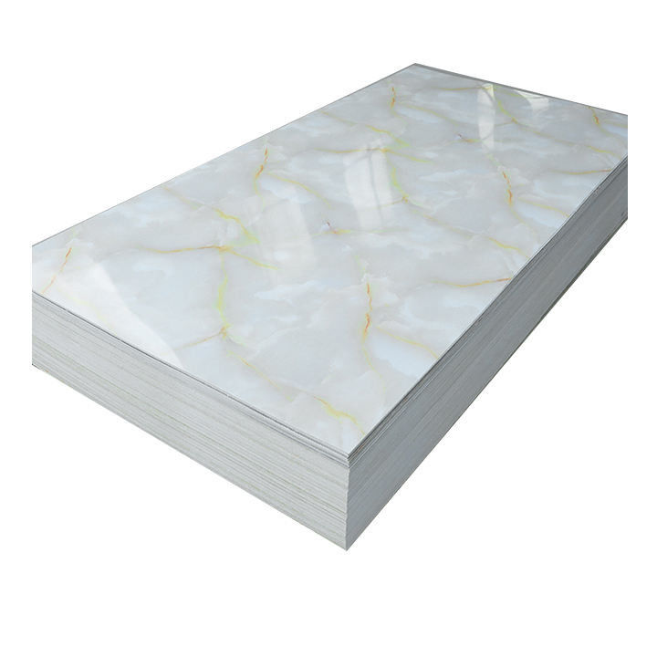 Dễ cài đặt Marble Look SPC Nhựa sang trọng chống mòn tường và sàn gạch nội thất Sản phẩm mới ở Trung Quốc