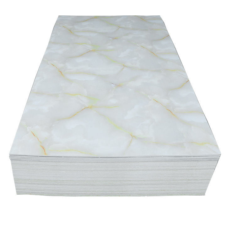 Dễ cài đặt Marble Look SPC Nhựa sang trọng chống mòn tường và sàn gạch nội thất Sản phẩm mới ở Trung Quốc