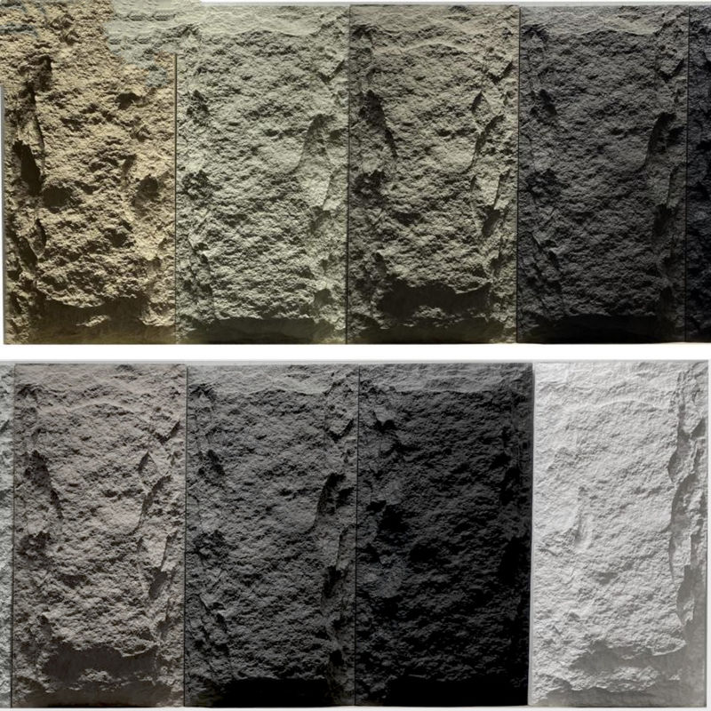 PU Stone Polyurethane Artificial Stone Veneer Sheet cho trang trí tường bên ngoài và bên trong