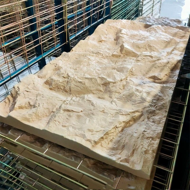 Bức tường bên trong và bên ngoài PU Stone Panel đá giả Bức tường đá nhân tạo