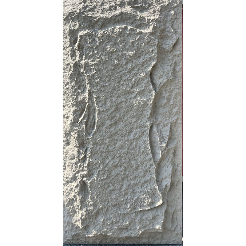 Bên ngoài chống nước Pu văn hóa đá 3d trang trí Pu đá tường bảng