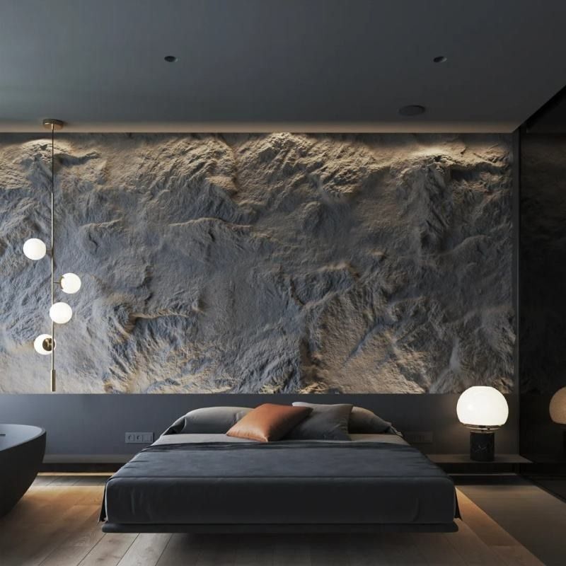 Giá nhà máy đá văn hóa nhân tạo PU đá bọt cho trang trí tường PU 3D tấm tường