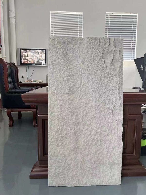 3D bán buôn nghệ thuật nội thất ngoài trời PU đá polyurethane đá nhân tạo bọc tường bảng