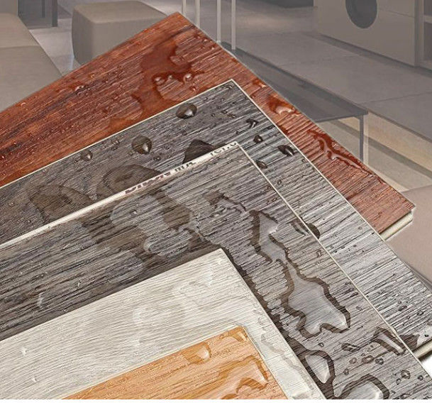 EIR OAK Texture Thiết kế nội thất 5mm 6mm SPC Click Lock Vinyl Plank Flooring