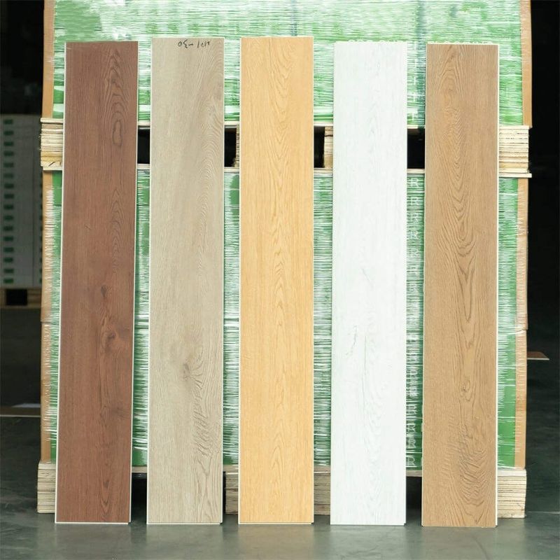 Nội thất chống thấm 4mm gỗ hạt cứng lõi PVC nhựa ván liên kết Click Lock Spc sàn vinyl