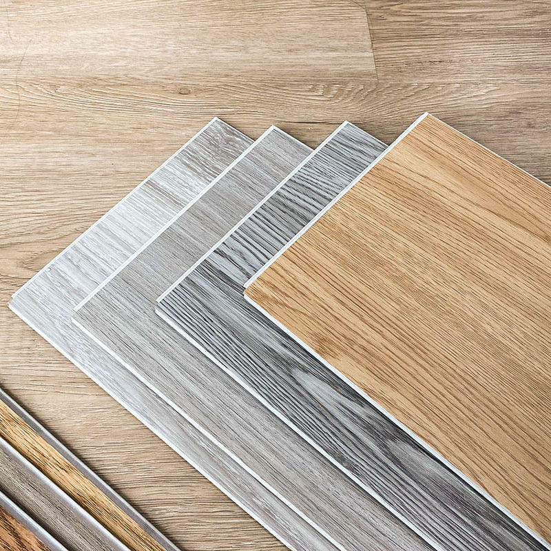 Hữu ích cho môi trường Vật liệu chống cháy gạch gỗ sàn click PVC sàn vinyl sàn sàn spc cho Indoor