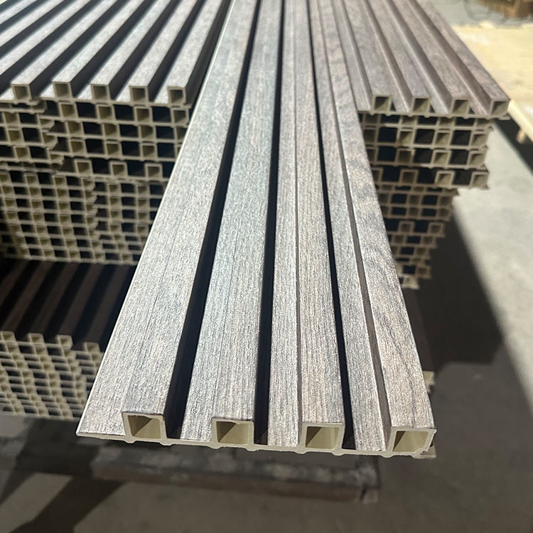 Thiết kế SONSILL Morden Thiết kế tùy chỉnh chống nước WPC tường trong nhà Thiết kế nội thất WPC tường thay thế gỗ