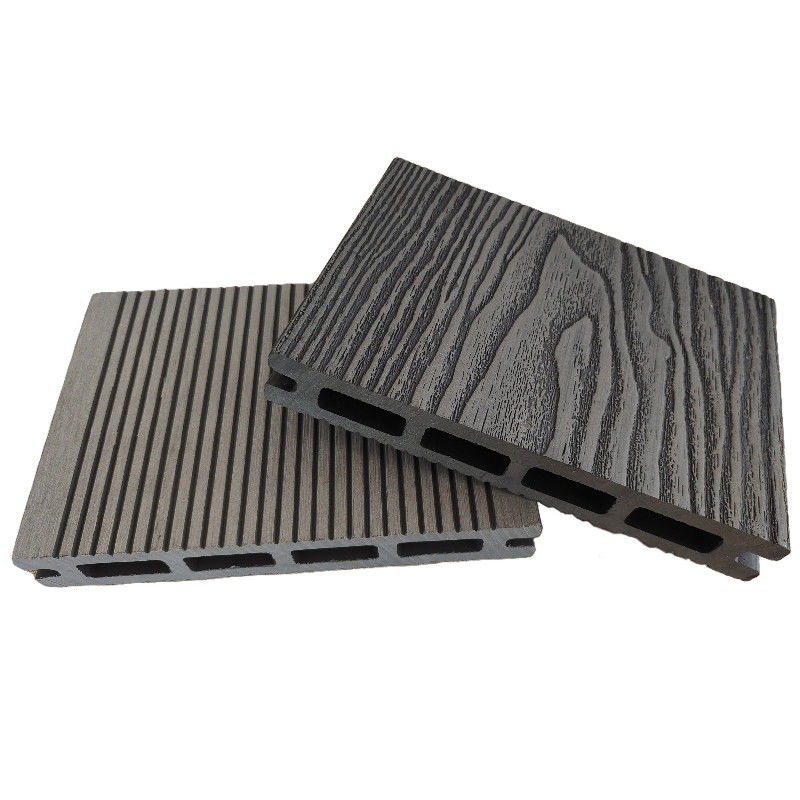 gỗ ngoài trời nhựa composite Decking sàn gỗ 3D nổi WPC sàn composite sàn