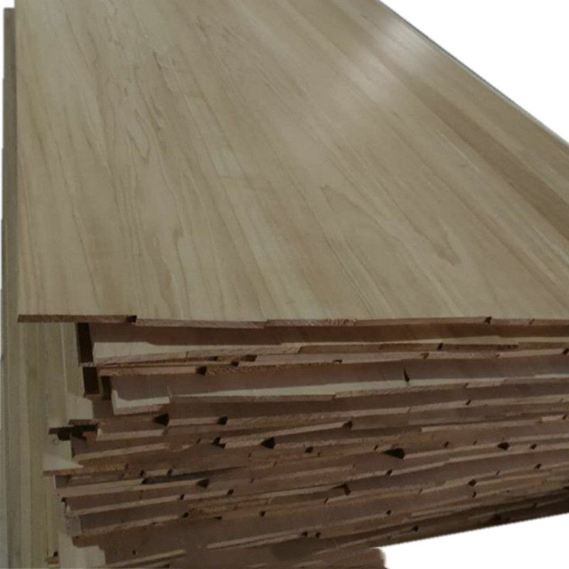 Solid Aspen poplar board trắng trần và màu carbon cho đồ nội thất khung giường hoặc vật liệu quan tài