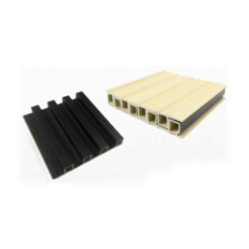 Giá nhà máy Nội thất chống nước chống nước gỗ Composite Wall Louvers bên ngoài WPC Bàn tường trang trí