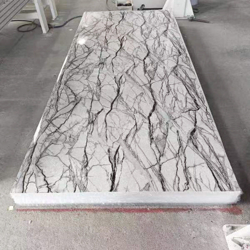 Nhà cung cấp Trung Quốc giới thiệu tấm đá cẩm thạch tia cực tím tấm tường nội thất trang trí tấm UV