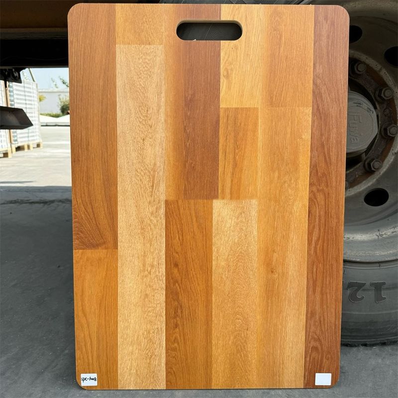 Không thấm nước 4mm 5mm 6mm gỗ hạt vinyl ván Click khóa PVC nhựa sàn SPC cho trong nhà