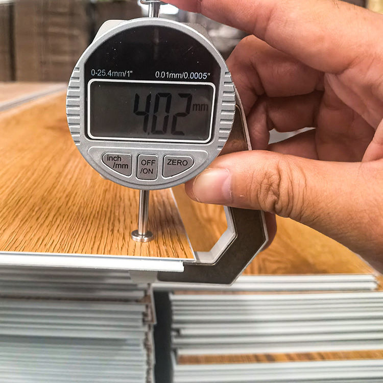 4mm 180 * 1220mm PVC sàn vinyl sàn SPC Click chống nước sàn nhựa SPC