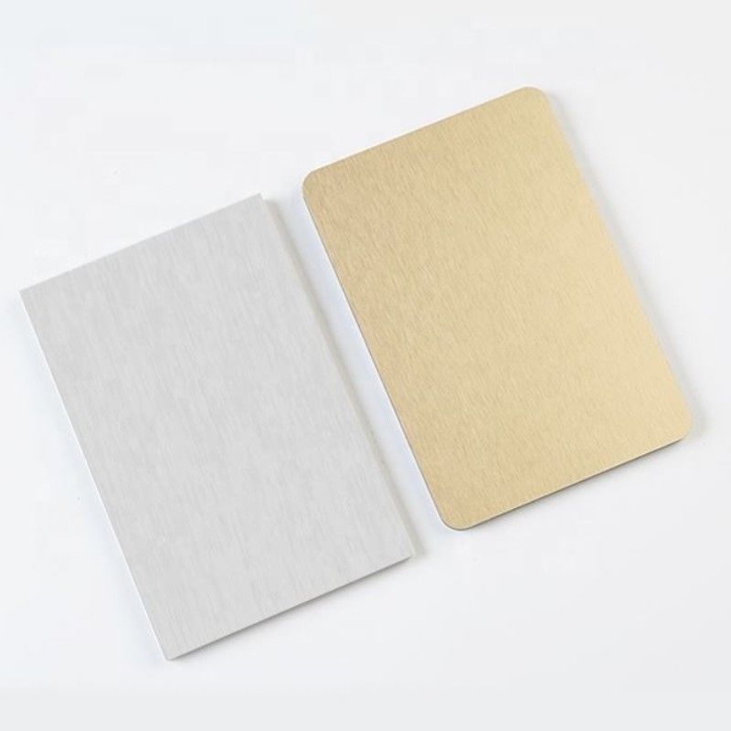 Các tấm khác trang trí bảng phủ kết hợp nội thất kim loại hạt tre sợi than tường cho văn phòng