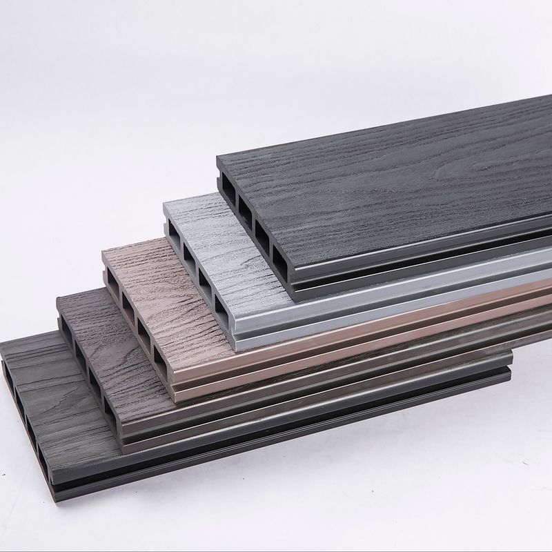 Custom Interlock Wpc ngoài trời Decking 3D nổi gỗ hạt Composite decking board Trung Quốc gỗ nhựa kết cấu sàn