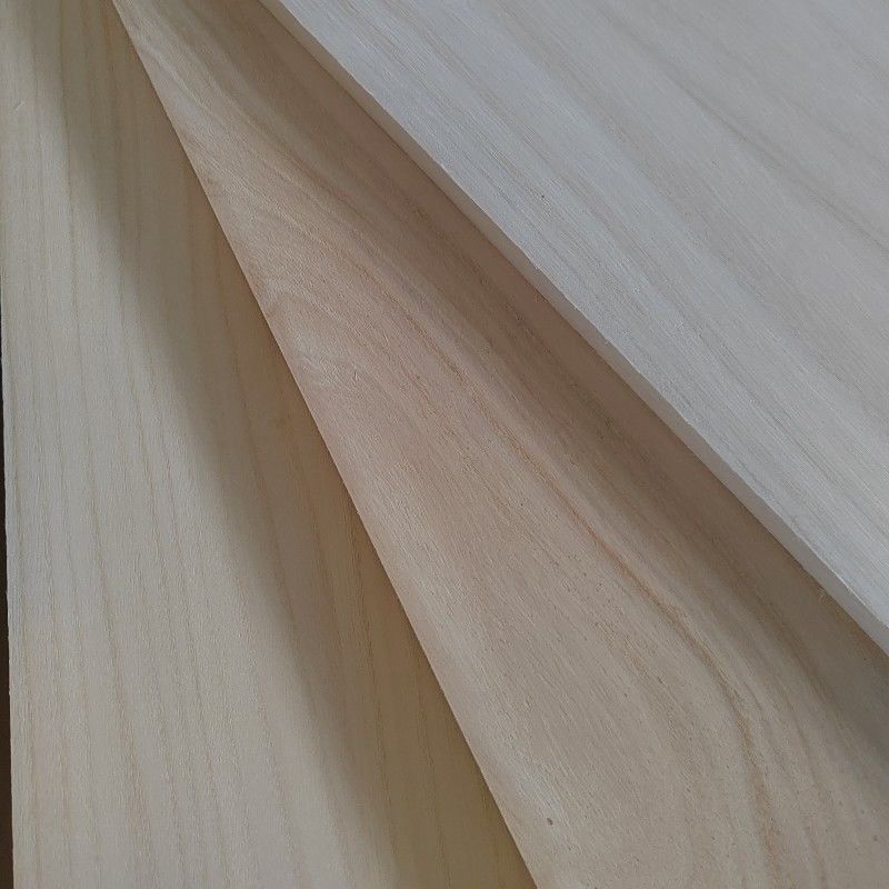 Paulownia Solid Wood Edge Glued Board For Furniture Độ ẩm 8%-12% Thiết kế bền vững