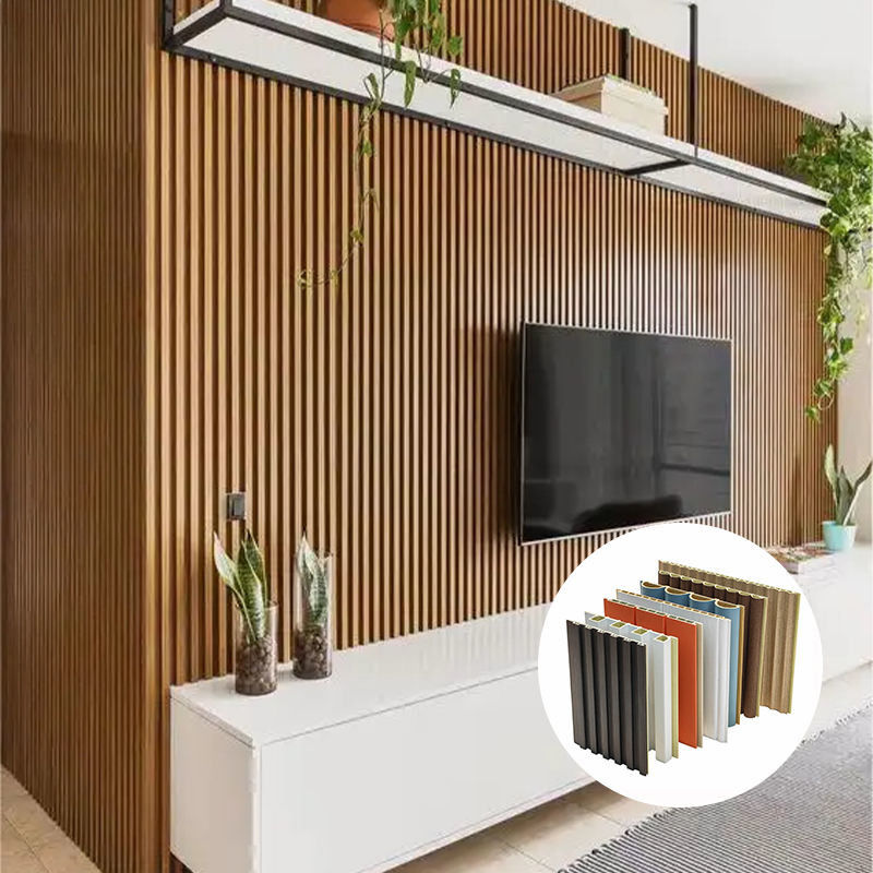 WPC Lambrin Panel trang trí cho lớp phủ tường nội thất trong môi trường gia đình
