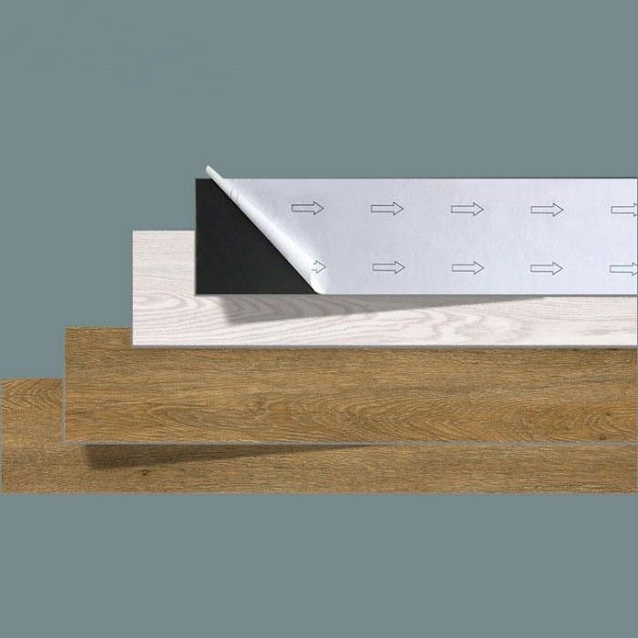Tự dán chống nước sàn PVC Stick DIY sàn vinyl cho trang trí nội thất trong tòa nhà văn phòng