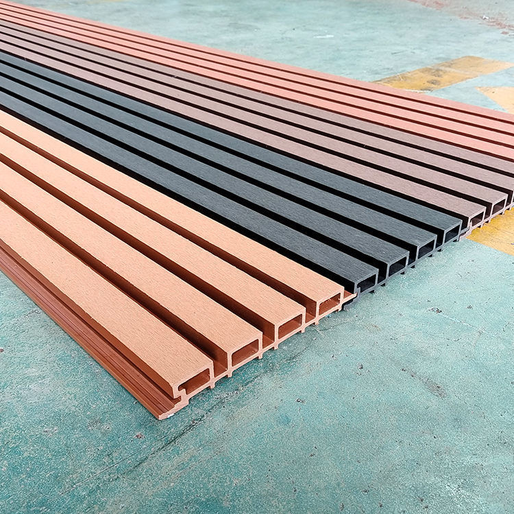 Tấm ốp đồng đùn ngoài trời Tấm ốp trang trí PVC nội thất Tấm ốp tường composite WPC chống thấm nước