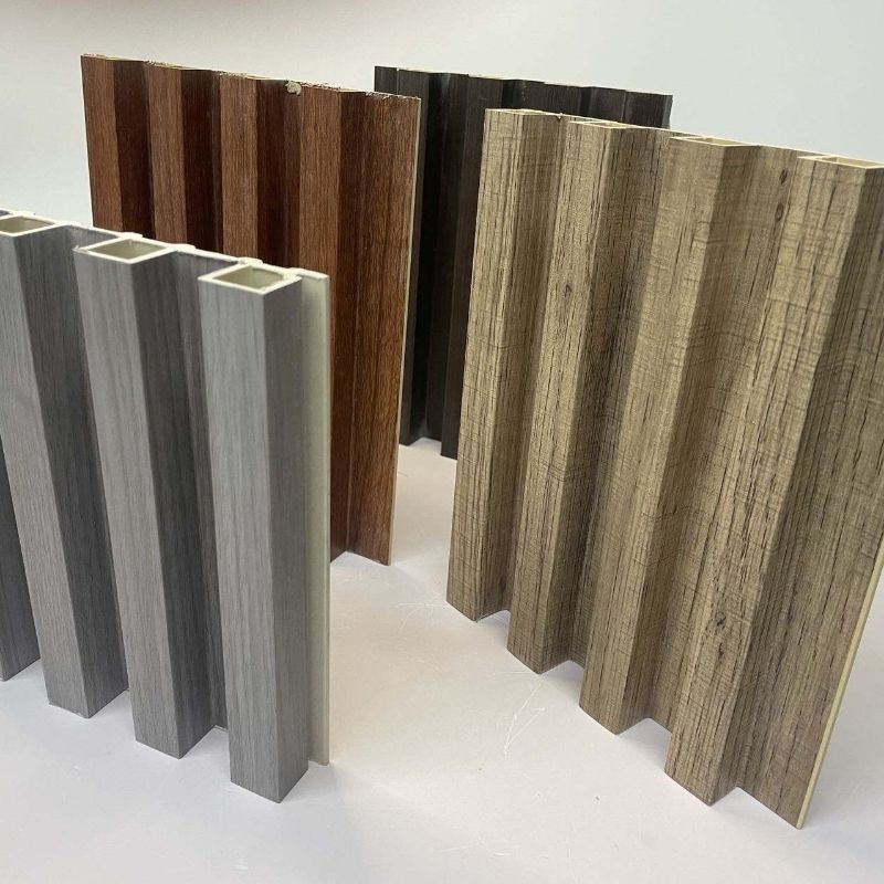 Phân phối bán chạy nhất Quảng trường rỗng chất lượng tốt Wpc Bảng tường trong nhà Độ bền cao Dễ cài đặt