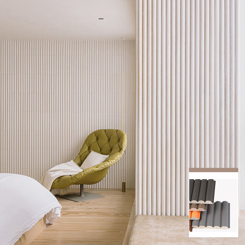 Giá tốt nhất Wpc Wall Cladding Panels Thiết kế mới Bức tường lồng nội thất Bức tường trang trí