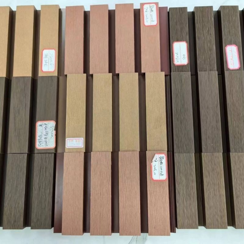 Giá nhà máy chất lượng cao bên ngoài Lambrin bảng trang trí tường Wpc 3d Pvc ngoài trời Bảng tường
