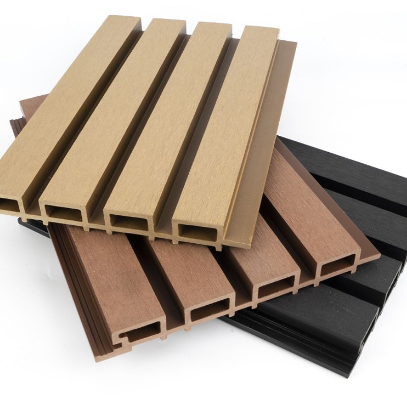 Ống tường chất lượng cao Wpc bên ngoài bên ngoài Composite bên ngoài Wpc tường Ống tường bên ngoài Ống tường bên ngoài