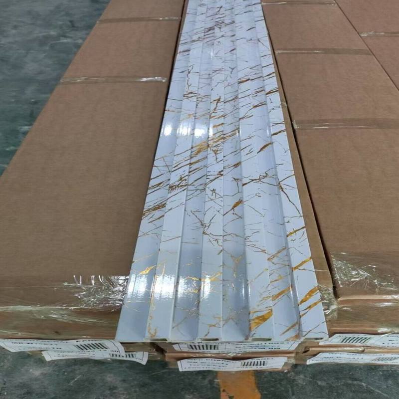 Tấm ốp tường composite gỗ nhựa WPC hiện đại cho nội thất phòng tắm thay thế PVC