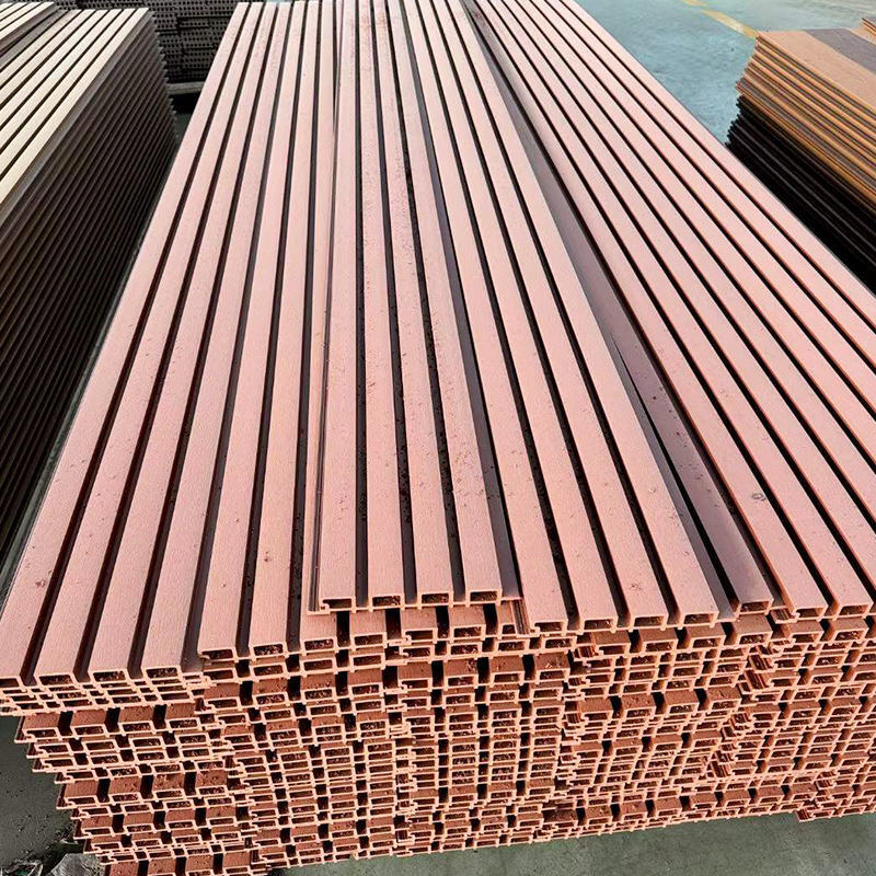 Lớp phủ tường chống nước WPC Bên ngoài Lớp phủ tường tổng hợp PVC Lớp phủ tường gỗ Lớp phủ tường đồng ép bên ngoài