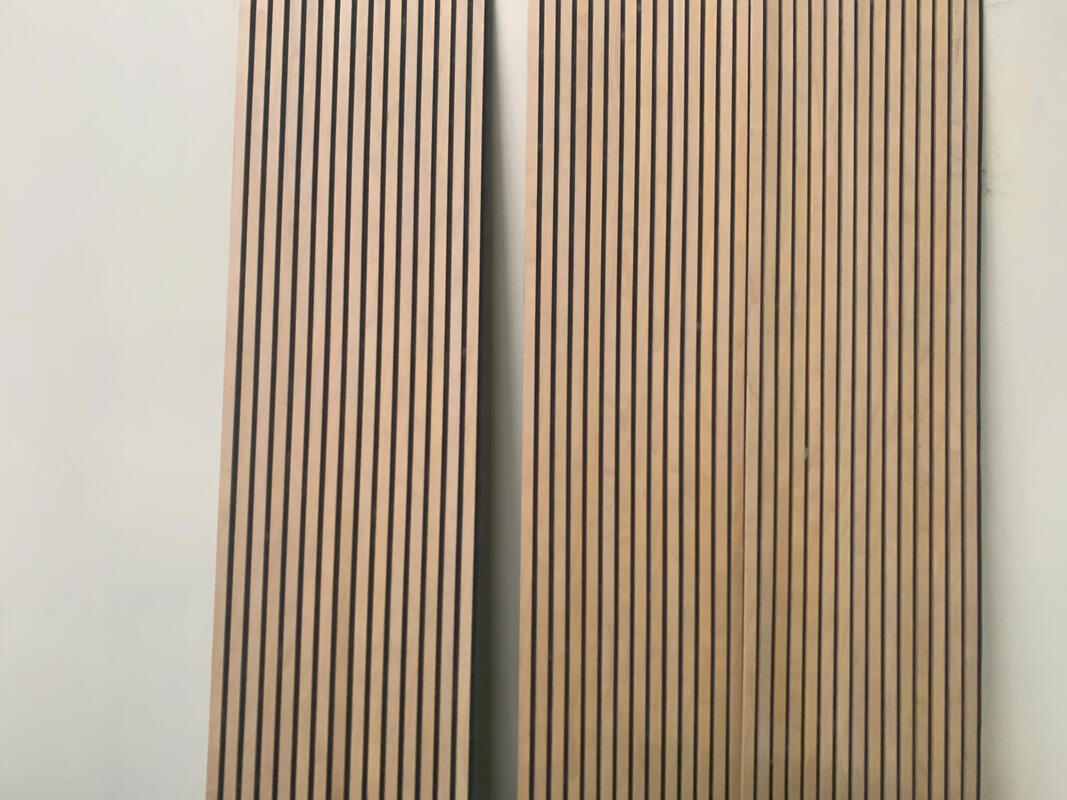 Các tấm âm thanh Bảng tường Bảng PET MDF Thiết kế tường âm thanh cho đồ nội thất Bảng tường gỗ âm thanh thiết kế hiện đại linh hoạt