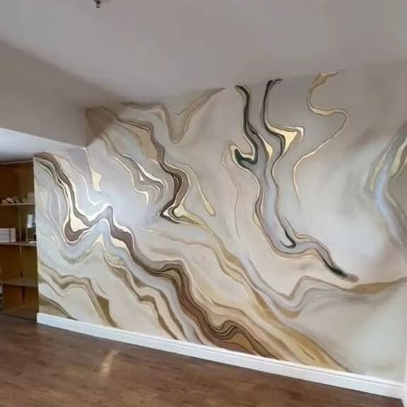 Bảng đá cẩm thạch PVC trang trí lãng mạn hoa hồng UV đá cẩm thạch tường cho trang trí phòng ngủ