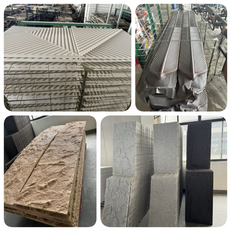 Factory Direct Sale Pu Stone Wall Panel Lightweight Modern Artificial Stone Waterproof Wall Panels & Boards Dễ lắp ráp