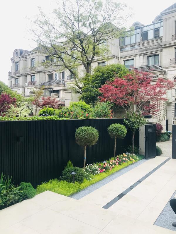 Phân hình mặt tiền WPC hiện đại bên ngoài bên ngoài Bảng tường bên ngoài Wpc Bức tường cho khách sạn