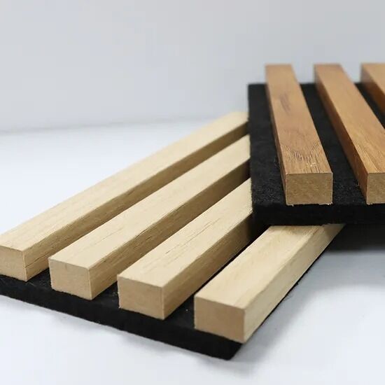 Thiết kế trang trí hiện đại gỗ âm thanh tường bao phủ bảng âm thanh hấp thụ