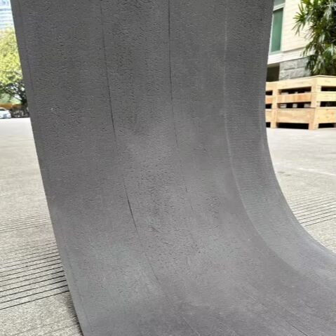 Nhà máy bán buôn New Tech Nội thất Bên ngoài Soft Curved Wall Stone Veneer Big Slab Fireproof Flexible Travertine Stone