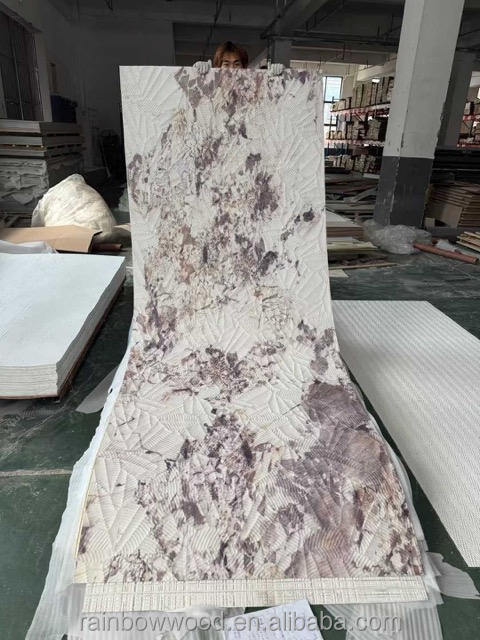 MCM Soft Series Thiết kế hiện đại linh hoạt nhân tạo thân thiện với môi trường chống cháy chống nước Big Slab Nội thất ngoài trời trang trí tường 3D