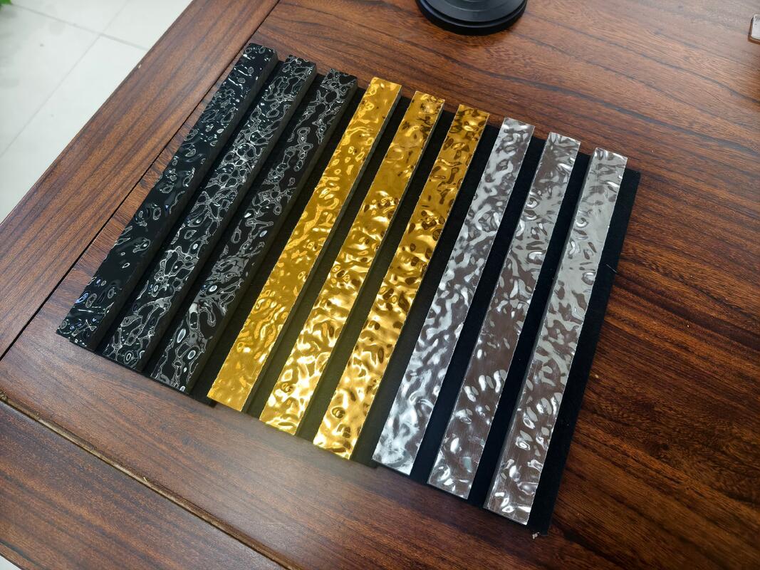 Thiết kế hiện đại được chứng nhận Bảng tường âm thanh 3D PET phim chống âm nước sóng hấp thụ âm thanh Bảng trang trí lưới sườn