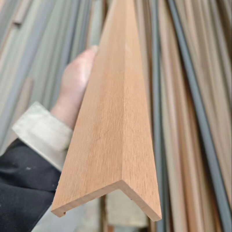 Giá nhà máy WPC phụ kiện ngoài trời góc đường góc bao gồm dải góc cho sàn ngoài trời và bảng tường