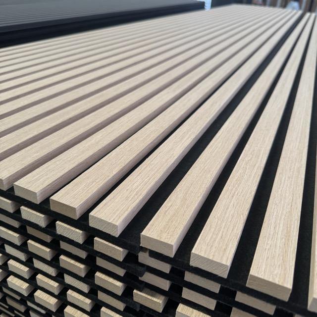 Flame Retardant Akupanel Eco-Friendly Wall Ceiling Panels Soundproof Acoustic Slat Boards for Hotel Theater Living Room