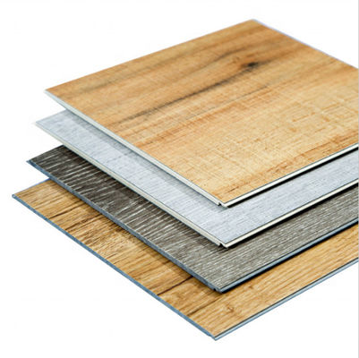 Sàn chống nước sang trọng Click SPC Vinyl Flooring Anti Scratch Embossed Surface